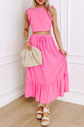 Bella Pink Skirt Set