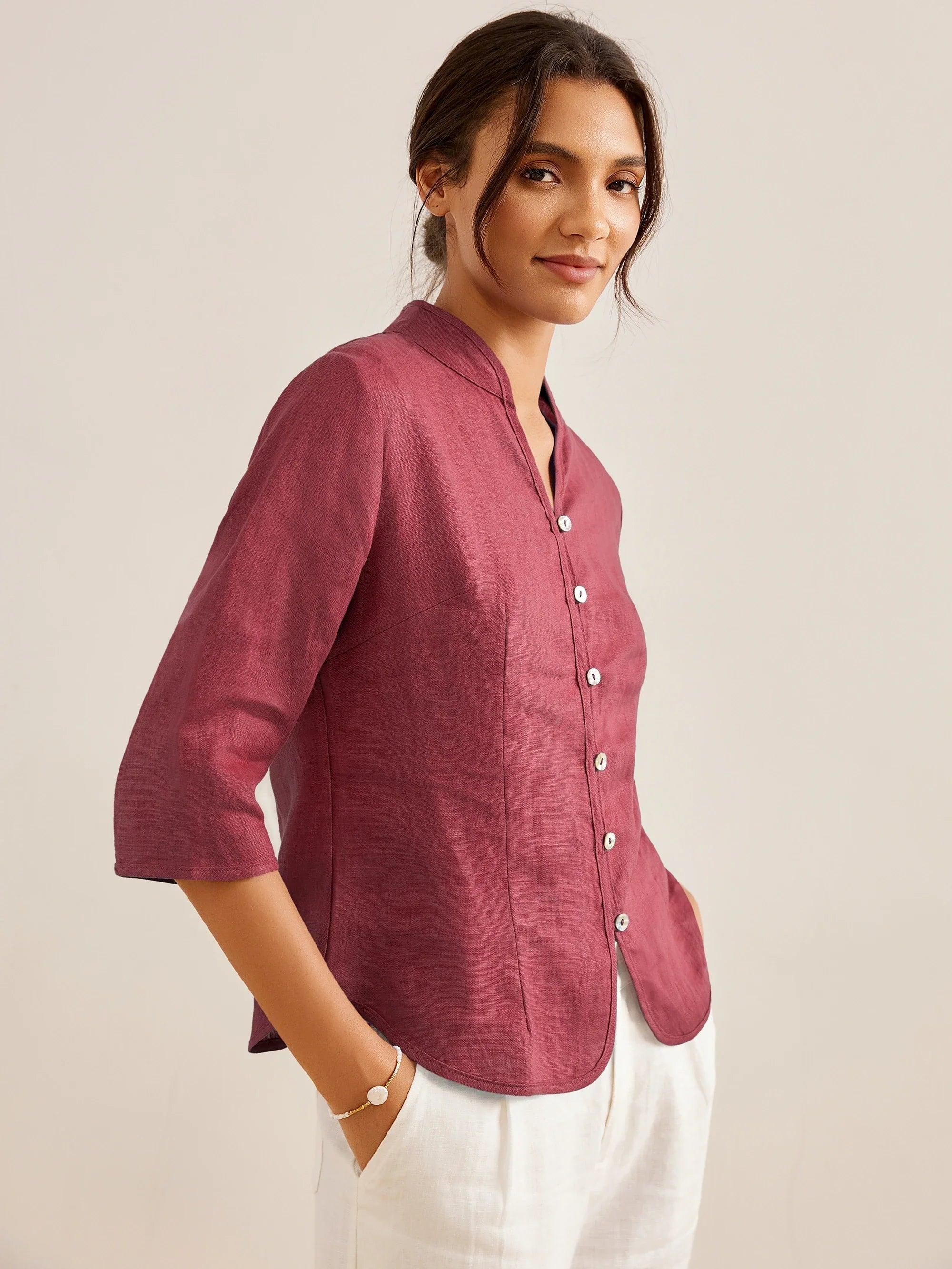 Amelia Linen Jacket
