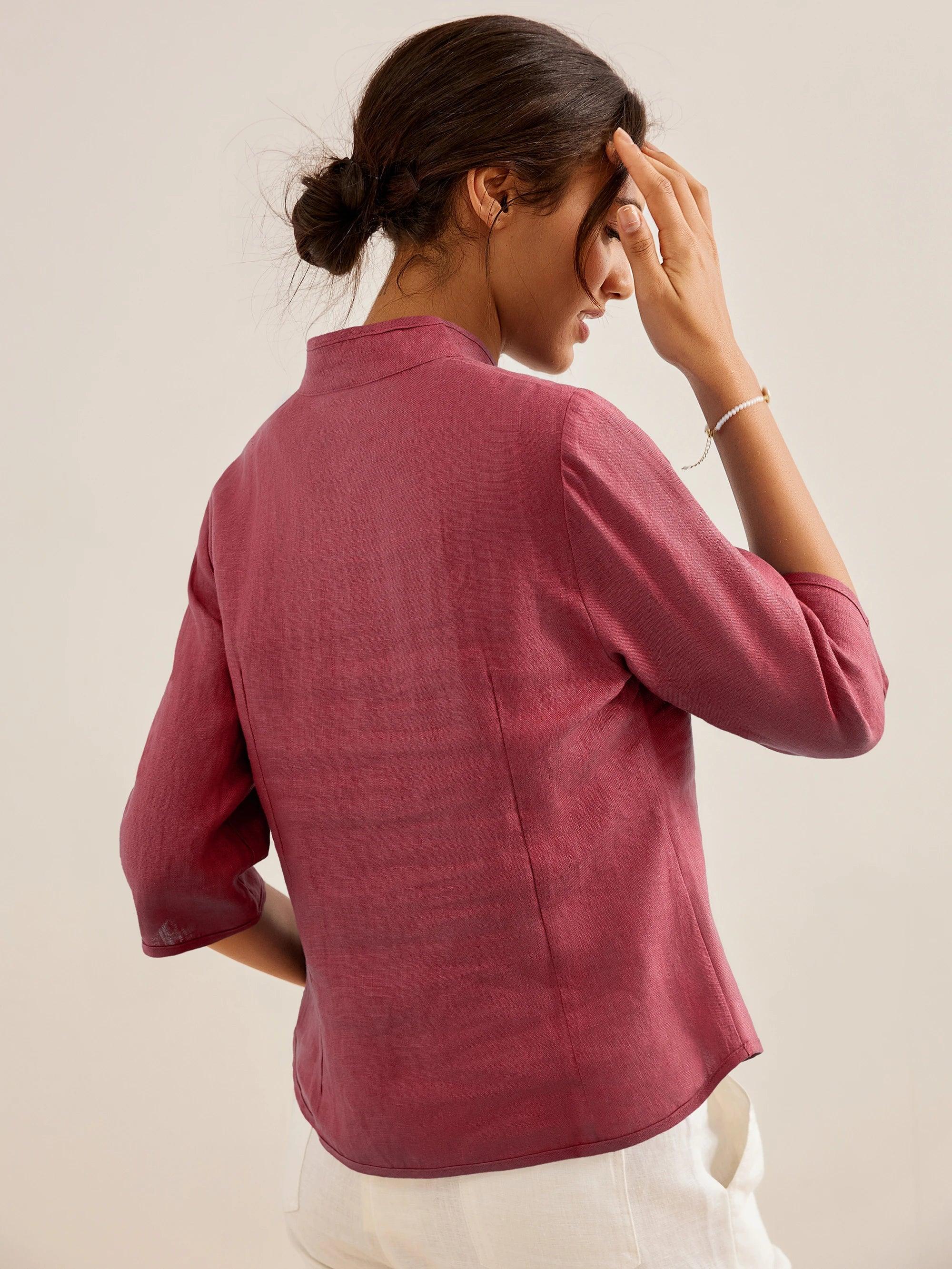Amelia Linen Jacket