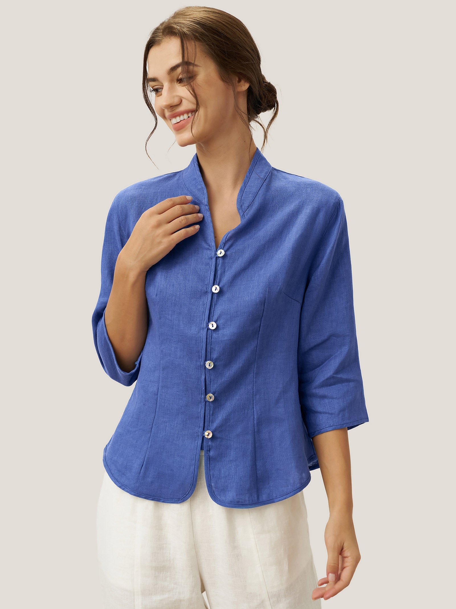 Amelia Linen Jacket