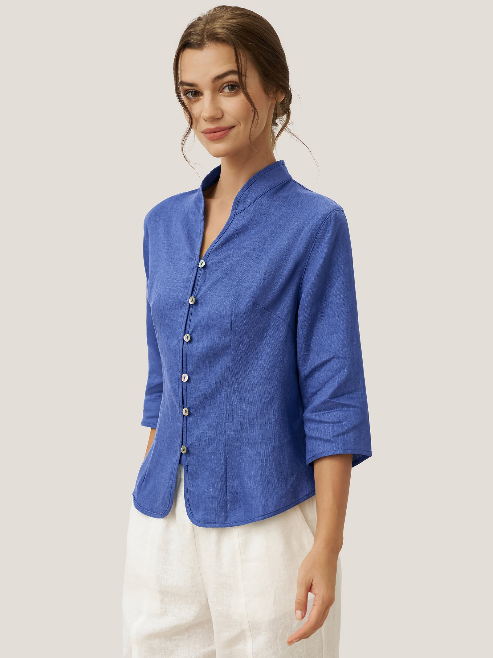 Amelia Linen Jacket