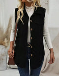 Charlie Corduroy Buttoned Vest