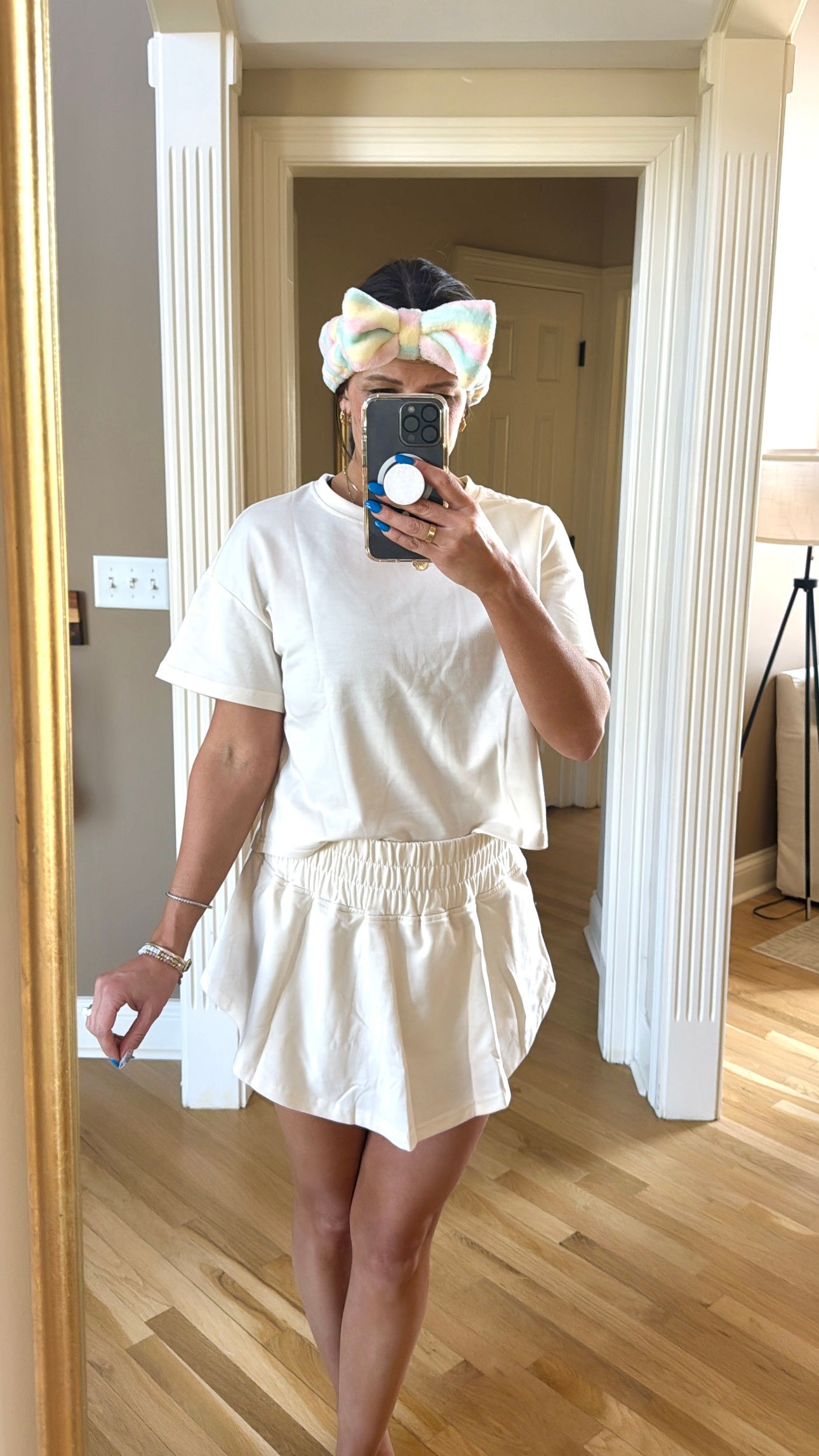 Charity High Waist Skort Set