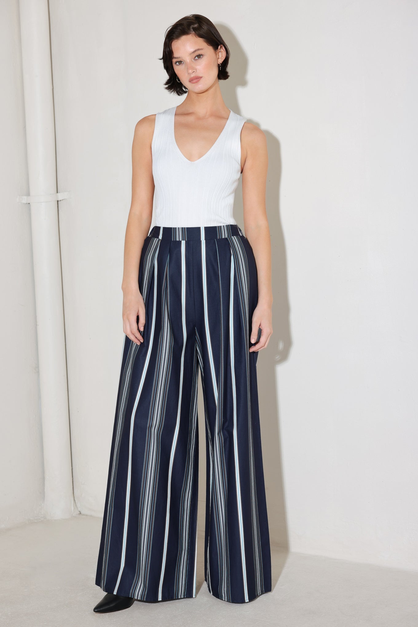CHLOE STRIPE WOVEN PANTS