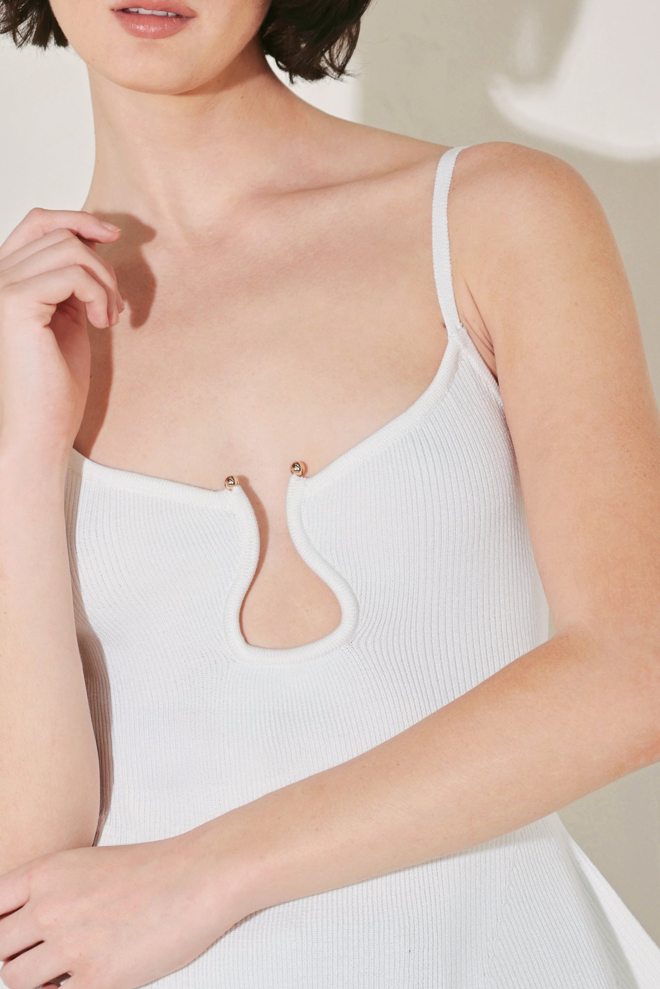 AFTER HOURS ICON SWEATER KNIT CAMI TOP