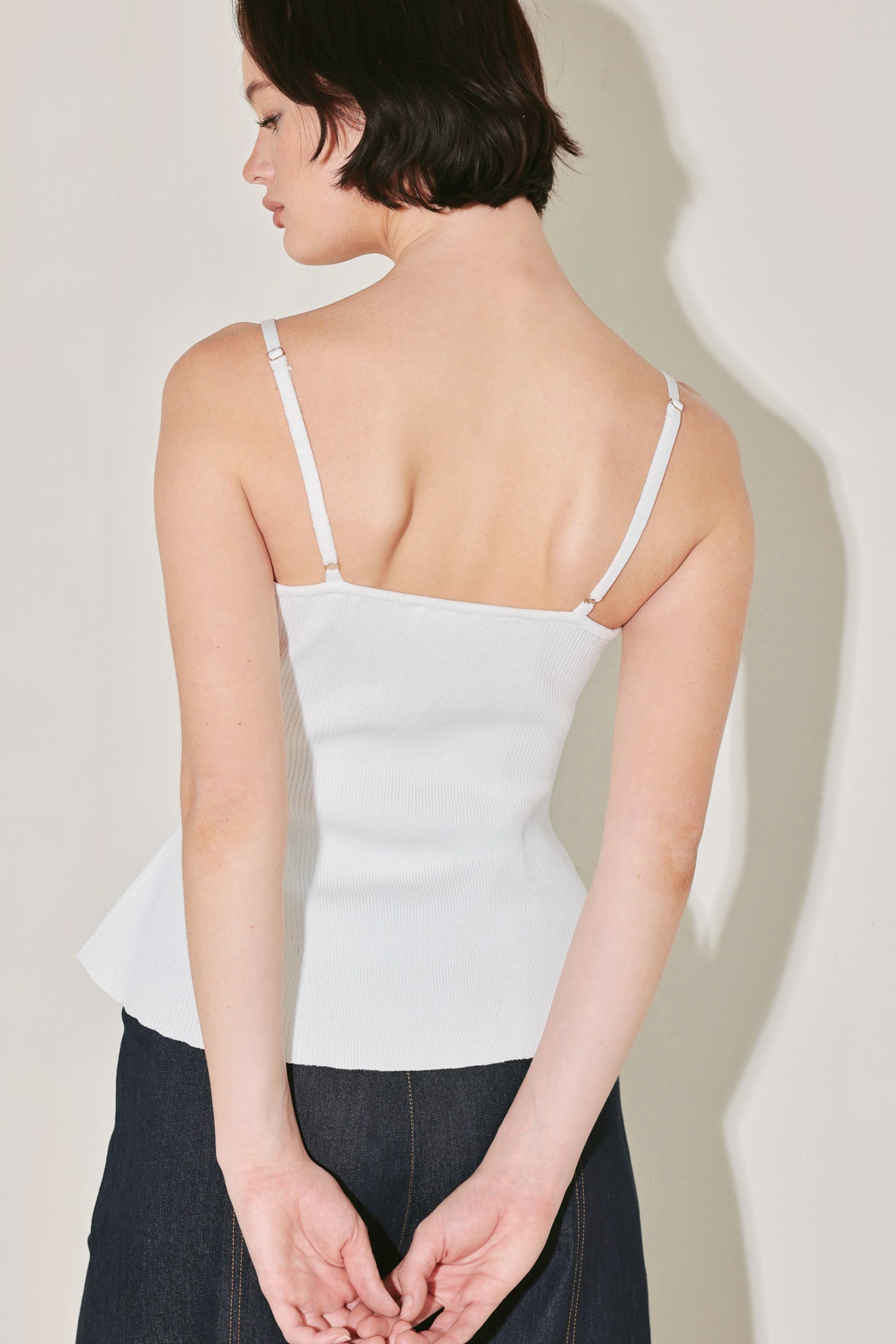 AFTER HOURS ICON SWEATER KNIT CAMI TOP