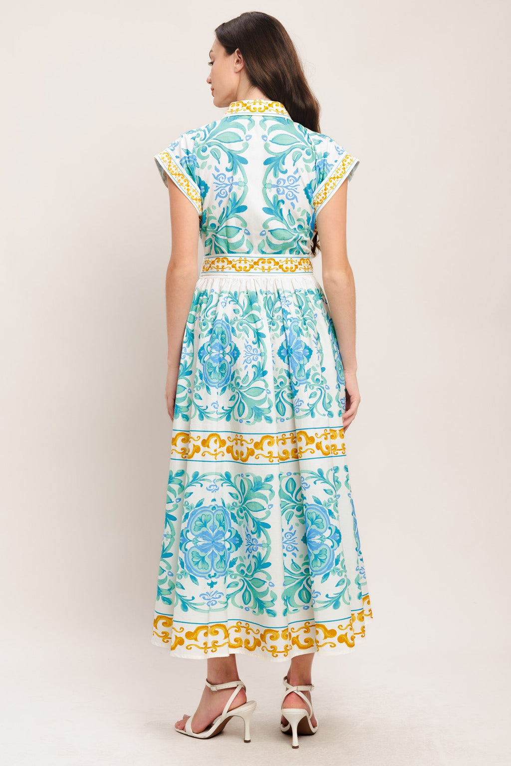 BLAIR WOVEN MIDI DRESS