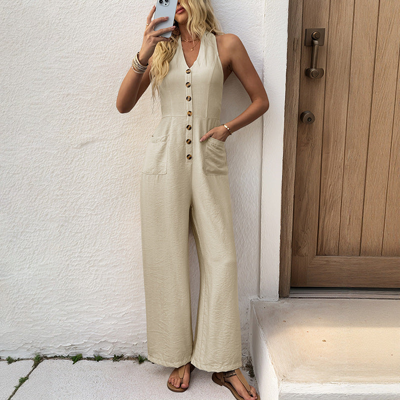 Alma Wide Leg Jumpsuit